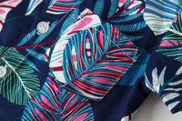 Load image into Gallery viewer, 2 Pieces Set Baby Kid Boys Tropical Shirts And Solid Color Shorts Wholesale 230308302
