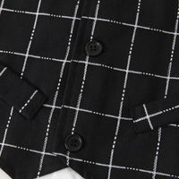 Load image into Gallery viewer, 2 Pieces Set Baby Kid Boys Color-blocking Checked T-Shirts And Shorts Wholesale 230308303
