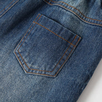 Load image into Gallery viewer, 2 Pieces Set Baby Kid Boys Plant Print Shirts And Ripped Shorts Wholesale 230308306
