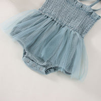 Load image into Gallery viewer, Baby Girls Solid Color Lace Rompers Wholesale 230308310
