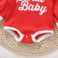 Load image into Gallery viewer, Baby Unisex Letters Color-blocking Rompers Wholesale 230308311
