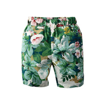 Load image into Gallery viewer, 2 Pieces Set Baby Kid Boys Flower Print Shirts And Plant Shorts Wholesale 230308320
