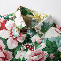 Load image into Gallery viewer, 2 Pieces Set Baby Kid Boys Flower Print Shirts And Plant Shorts Wholesale 230308320
