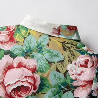 Load image into Gallery viewer, 2 Pieces Set Baby Kid Boys Flower Print Shirts And Plant Shorts Wholesale 230308320
