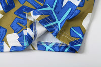 Load image into Gallery viewer, 2 Pieces Set Baby Kid Boys Plant Print Polo Shirts And Solid Color Shorts Wholesale 230308321
