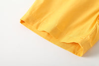 Load image into Gallery viewer, 2 Pieces Set Baby Kid Boys Plant Print Polo Shirts And Solid Color Shorts Wholesale 230308321
