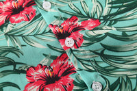 Load image into Gallery viewer, 2 Pieces Set Baby Kid Boys Flower Print Shirts And Plant Shorts Wholesale 230308327
