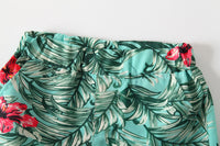 Load image into Gallery viewer, 2 Pieces Set Baby Kid Boys Flower Print Shirts And Plant Shorts Wholesale 230308327
