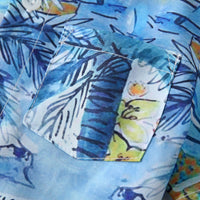 Load image into Gallery viewer, 2 Pieces Set Baby Kid Boys Print Shirts And Solid Color Shorts Wholesale 230308328
