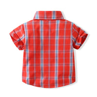 Load image into Gallery viewer, Baby Kid Boys Checked Shirts Wholesale 230308338
