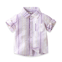 Load image into Gallery viewer, Baby Kid Boys Striped Shirts Wholesale 230308339
