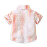 Load image into Gallery viewer, Baby Kid Boys Striped Shirts Wholesale 230308339

