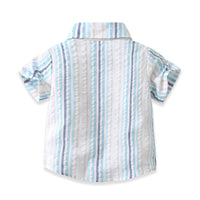 Load image into Gallery viewer, Baby Kid Boys Striped Shirts Wholesale 230308339
