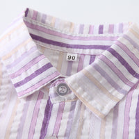 Load image into Gallery viewer, Baby Kid Boys Striped Shirts Wholesale 230308339
