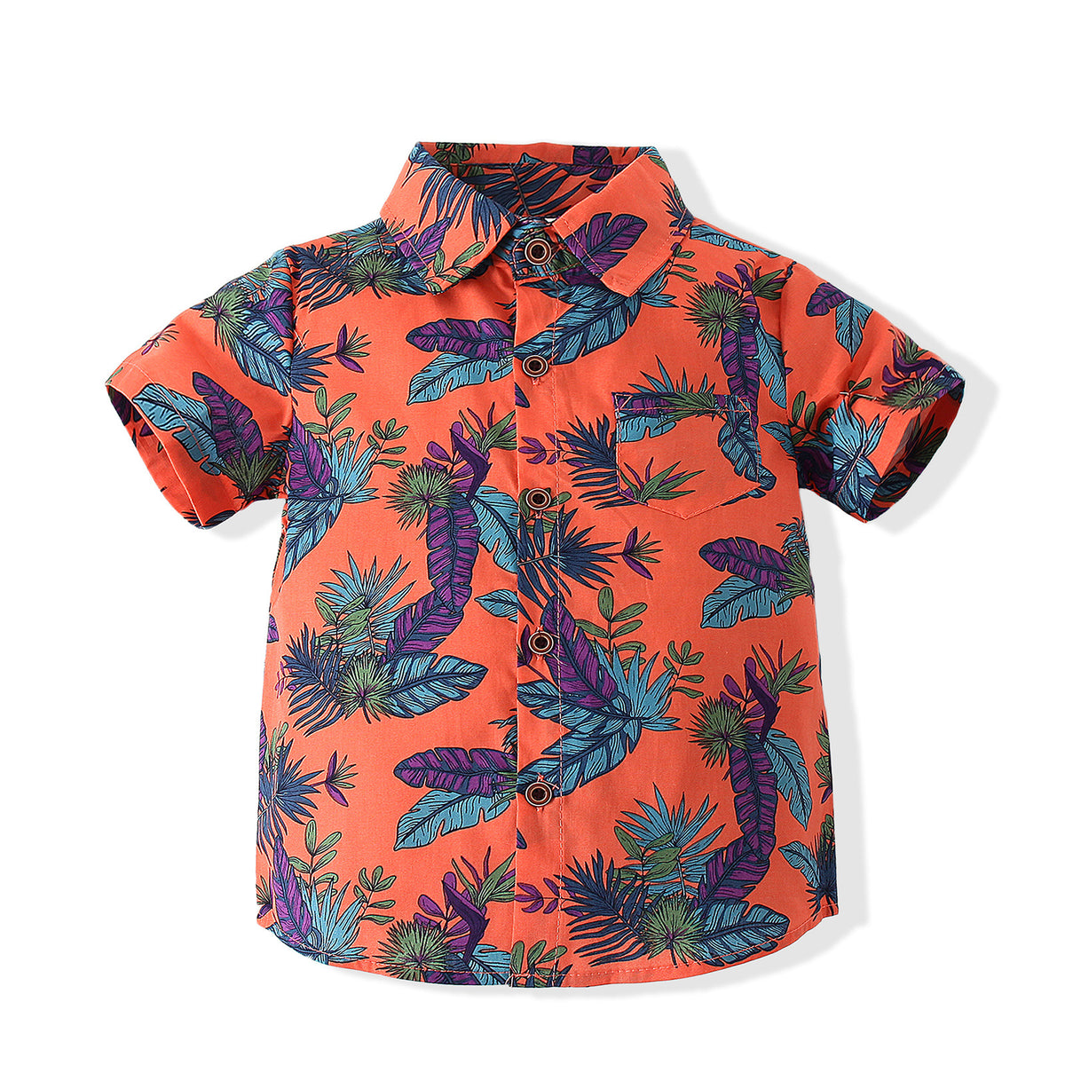 Baby Kid Boys Tropical print Shirts Wholesale 230308345