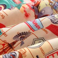 Load image into Gallery viewer, 2 Pieces Set Baby Kid Boys Car Cartoon Print Shirts And Solid Color Shorts Wholesale 230308346
