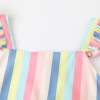 Load image into Gallery viewer, Baby Kid Girls Striped Dresses Wholesale 230308348
