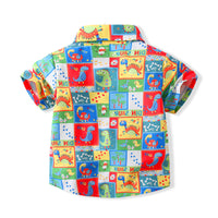 Load image into Gallery viewer, Baby Kid Boys Animals Cartoon Print Shirts Wholesale 230308349
