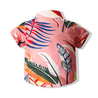 Load image into Gallery viewer, Baby Kid Boys Tropical print Shirts Wholesale 230308351
