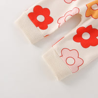 Load image into Gallery viewer, 2 Pieces Set Baby Girls Flower Print Tops And Pants Wholesale 230308355
