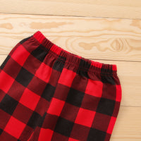 Load image into Gallery viewer, 2 Pieces Set Baby Kid Unisex Car Print Hoodies Sweatshirts And Checked Pants Wholesale 230308368
