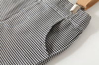 Load image into Gallery viewer, 2 Pieces Set Baby Kid Boys Bow Shirts And Checked Rompers Wholesale 230308376
