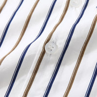 Load image into Gallery viewer, 2 Pieces Set Baby Kid Boys Birthday Party Striped Bow Shirts And Solid Color Rompers Wholesale 230308380
