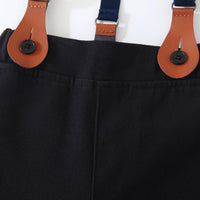 Load image into Gallery viewer, 2 Pieces Set Baby Kid Boys Birthday Party Striped Bow Shirts And Solid Color Rompers Wholesale 230308380
