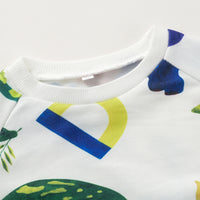 Load image into Gallery viewer, 2 Pieces Set Baby Kid Boys Dinosaur Animals Cartoon Print Hoodies Sweatshirts And Pants Wholesale 230308386
