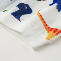 Load image into Gallery viewer, 2 Pieces Set Baby Kid Boys Dinosaur Animals Cartoon Print Hoodies Sweatshirts And Pants Wholesale 230308386

