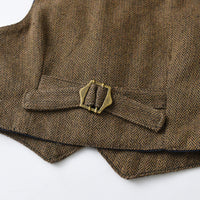 Load image into Gallery viewer, 3 Pieces Set Baby Kid Boys Dressy Bow Shirts Solid Color Vests Waistcoats And Pants Wholesale 230308400
