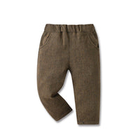 Load image into Gallery viewer, 3 Pieces Set Baby Kid Boys Dressy Bow Shirts Solid Color Vests Waistcoats And Pants Wholesale 230308400
