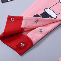 Load image into Gallery viewer, Baby Girls Cartoon Print Jumpsuits Wholesale 23030846
