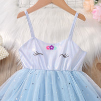 Load image into Gallery viewer, Baby Kid Girls Flower Star Print Dresses Wholesale 230308496
