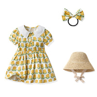Load image into Gallery viewer, Baby Kid Girls Flower Print Dresses Wholesale 230308499
