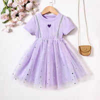 Load image into Gallery viewer, Baby Kid Girls Love heart Dresses Wholesale 230308502
