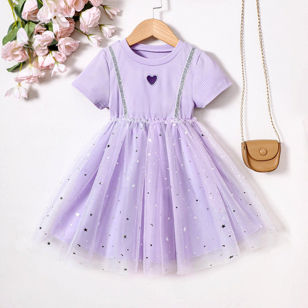 Baby Kid Girls Love heart Dresses Wholesale 230308502