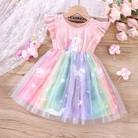 Load image into Gallery viewer, Baby Kid Girls Animals Cartoon Print Dresses Wholesale 230308510
