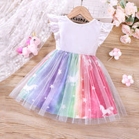 Load image into Gallery viewer, Baby Kid Girls Animals Cartoon Print Dresses Wholesale 230308510
