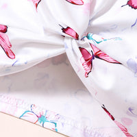 Load image into Gallery viewer, 2 Pieces Set Baby Kid Girls Butterfly Tops And Solid Color Pants Wholesale 230308532
