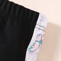 Load image into Gallery viewer, 2 Pieces Set Baby Kid Girls Butterfly Tops And Solid Color Pants Wholesale 230308532
