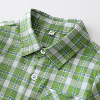 Load image into Gallery viewer, 2 Pieces Set Baby Kid Boys Dressy Checked Bow Shirts And Solid Color Shorts Wholesale 230308587
