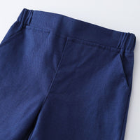 Load image into Gallery viewer, 2 Pieces Set Baby Kid Boys Dressy Checked Bow Shirts And Solid Color Shorts Wholesale 230308587
