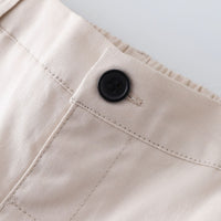 Load image into Gallery viewer, 2 Pieces Set Baby Kid Boys Dressy Checked Bow Shirts And Solid Color Shorts Suits Wholesale 230308596
