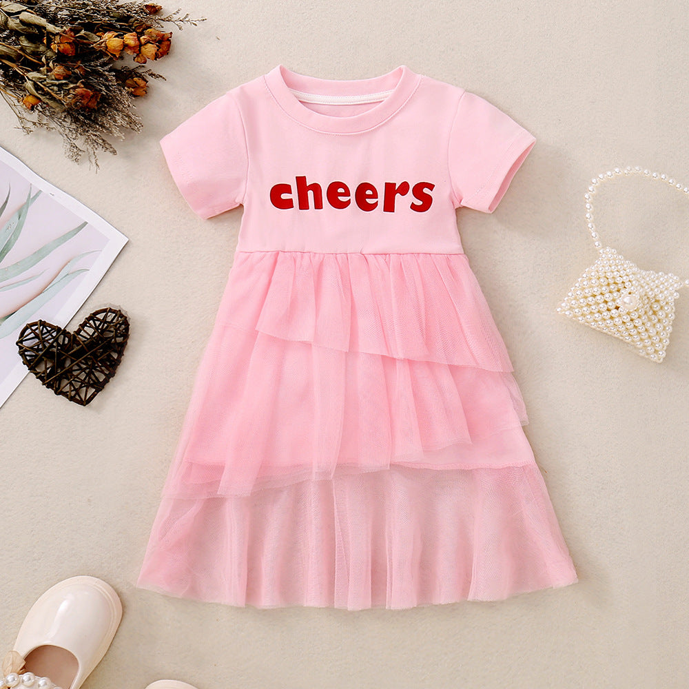 Baby Kid Girls Letters Dresses Wholesale 230308606