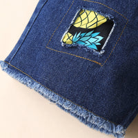 Load image into Gallery viewer, 2 Pieces Set Baby Kid Boys Letters Fruit Tank Tops And Shorts Wholesale 230308627
