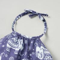 Load image into Gallery viewer, 2 Pieces Set Baby Kid Girls Cartoon Print Tank Tops And Pants Wholesale 230308634
