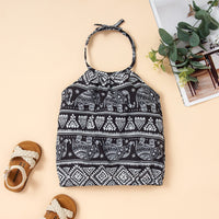 Load image into Gallery viewer, 2 Pieces Set Baby Kid Girls Cartoon Print Tank Tops And Pants Wholesale 230308634
