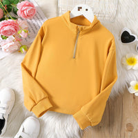 Load image into Gallery viewer, Kid Girls Solid Color Hoodies Sweatshirts Wholesale 230308636
