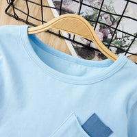 Load image into Gallery viewer, 2 Pieces Set Baby Kid Girls Color-blocking Hoodies Sweatshirts And Pants Wholesale 230308637
